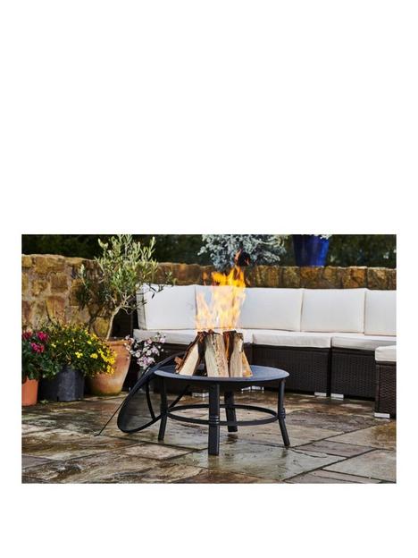 teamson-home-wood-burning-fire-pit-for-logs-steel-with-cover