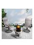  image of teamson-home-wood-burning-fire-pit--nbspconcrete-style