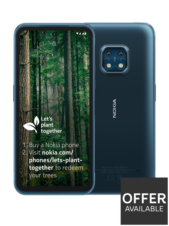 front image of nokia-xr20-5g-64gb-blue