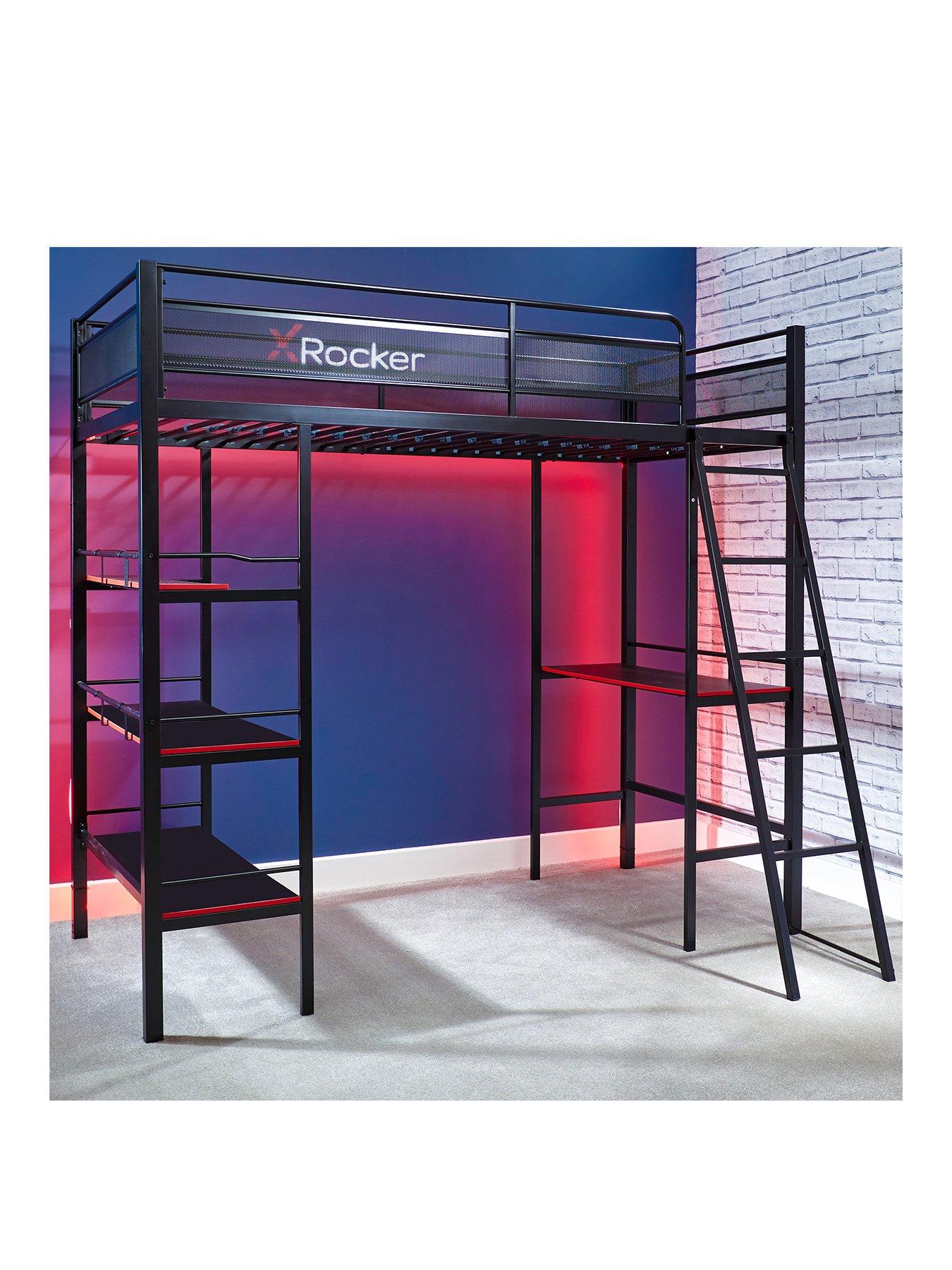 X Rocker Battle Den Gaming Bunk Bed Studio atelieryuwa.ciao.jp