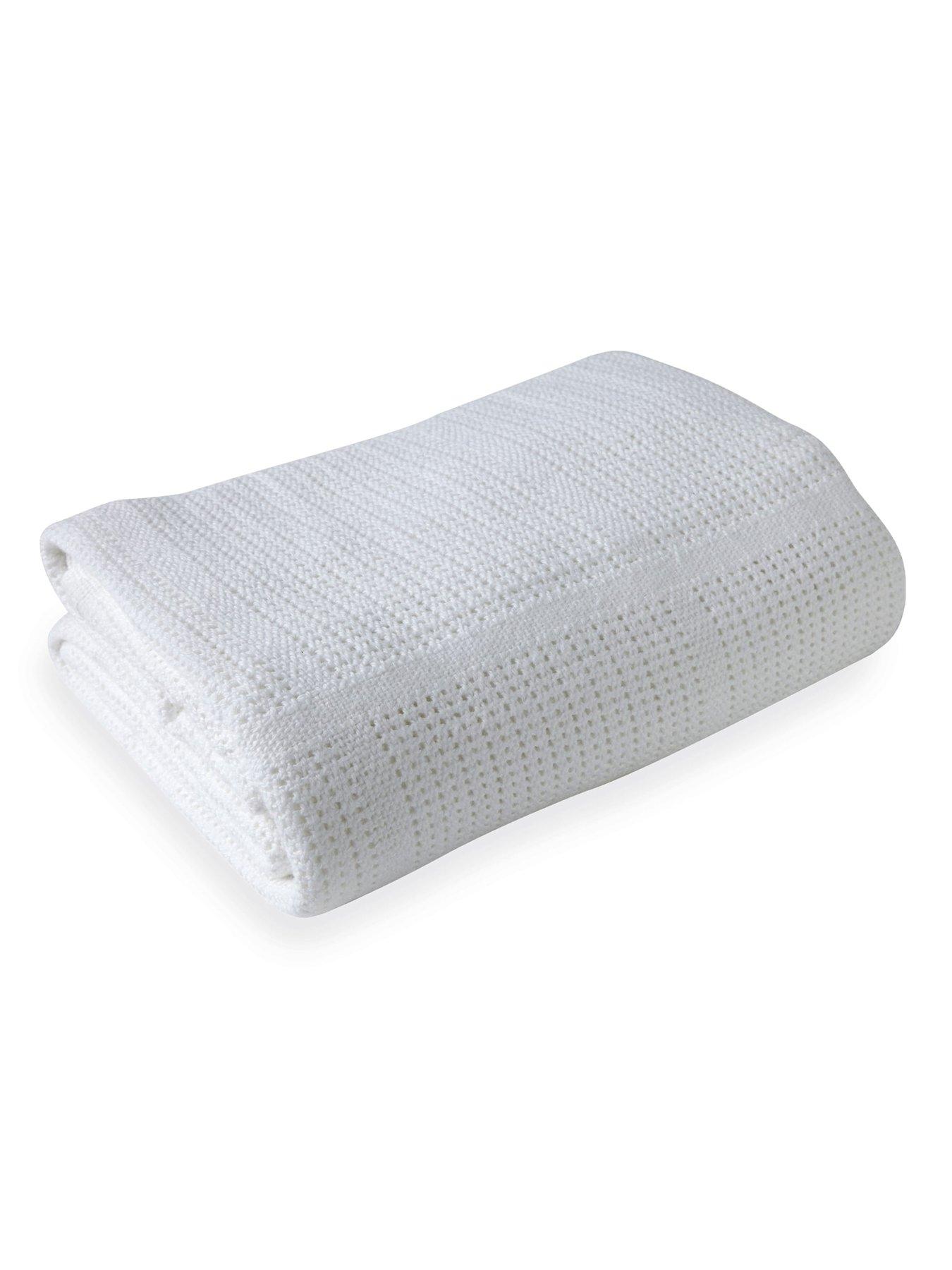 clair-de-lune-soft-cotton-cellular-pram-blanket-white