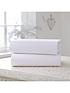 image of clair-de-lune-pack-of-2-fitted-pramcrib-sheets--white