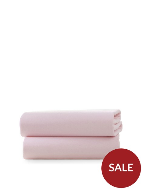 clair-de-lune-pack-of-2-fitted-cot-bed-sheets-pink