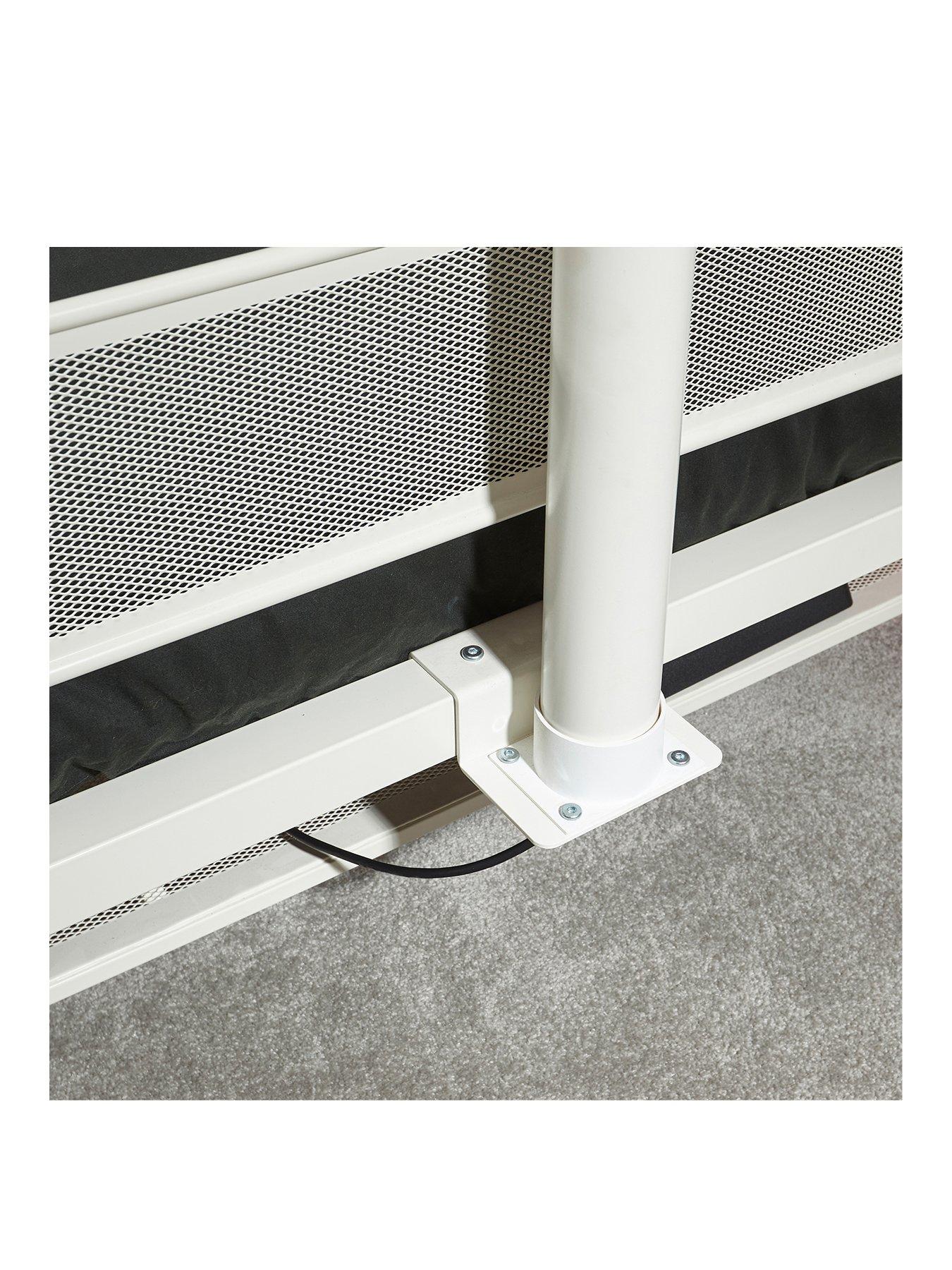  image of x-rocker-base-camp-single-tv-vesa-mount-bed-white-fits-up-to-32-inch-tv