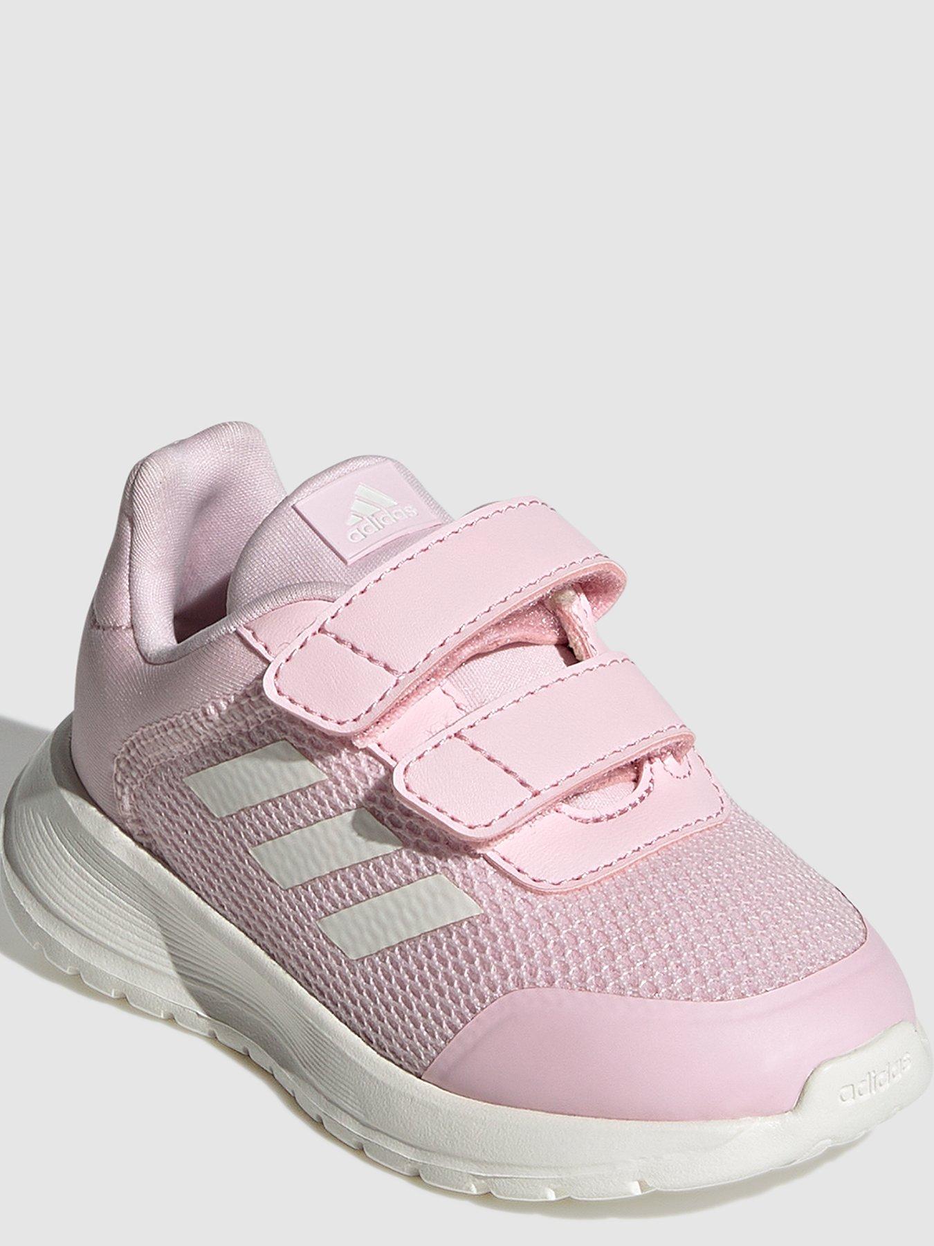 Pink baby adidas outlet trainers