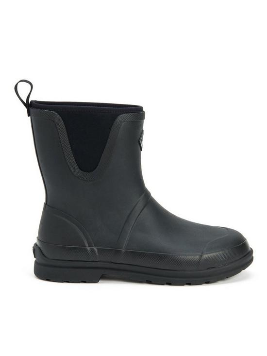 back image of muck-boots-muck-boot-muck-originals-pull-on-mid-wellie-black