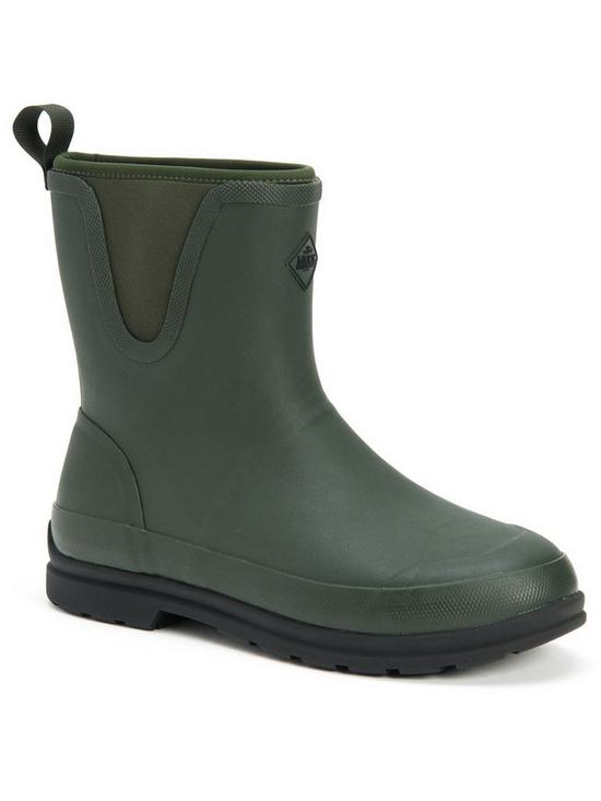 front image of muck-boots-muck-boot-muck-originals-pull-on-mid-wellie-moss
