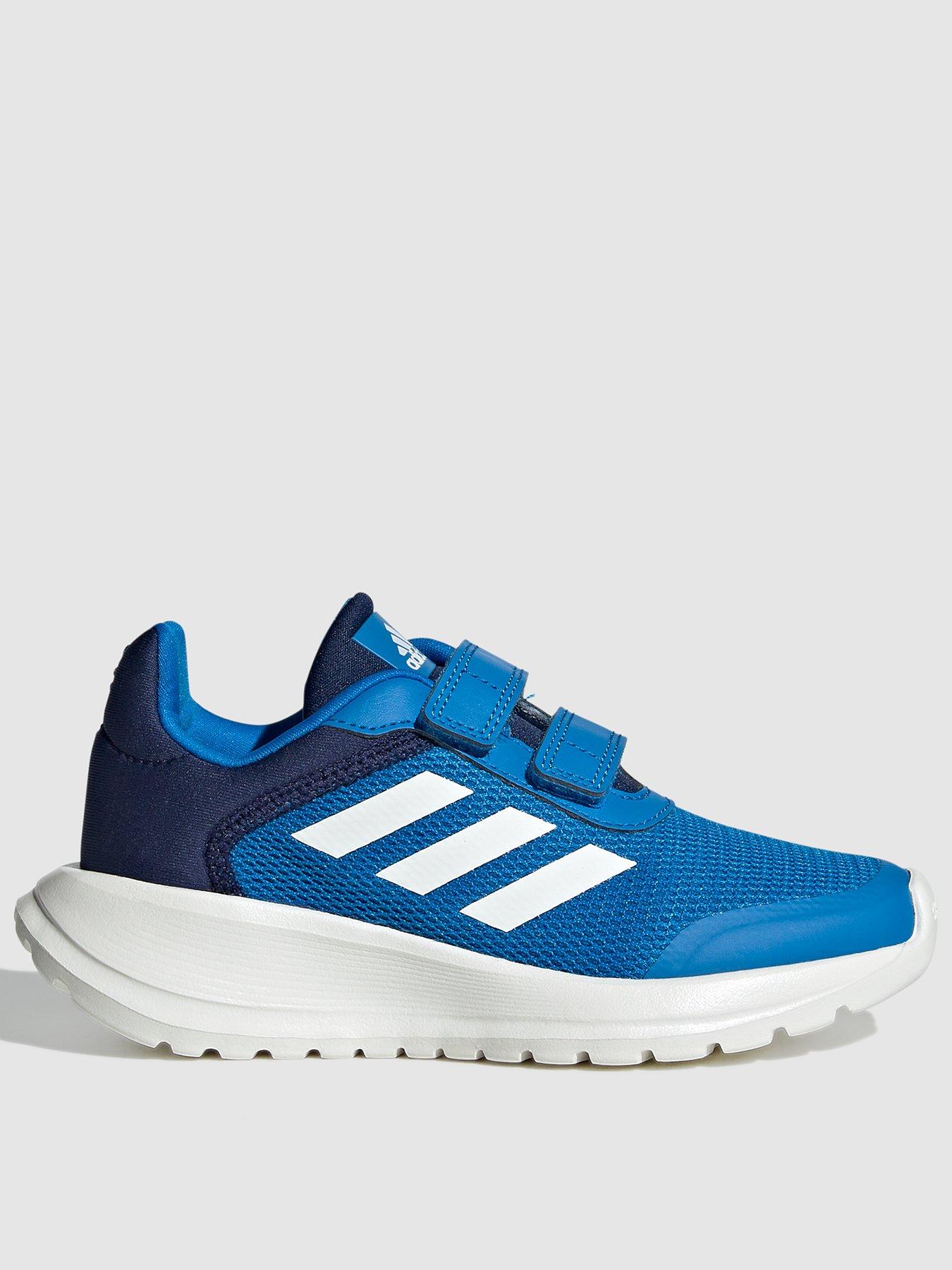 Boy s Kids Tensaur Run 2.0 Trainers Blue White