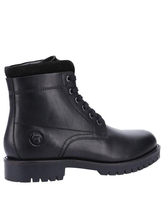 stillFront image of cotswold-thorsbury-lace-up-boot-black