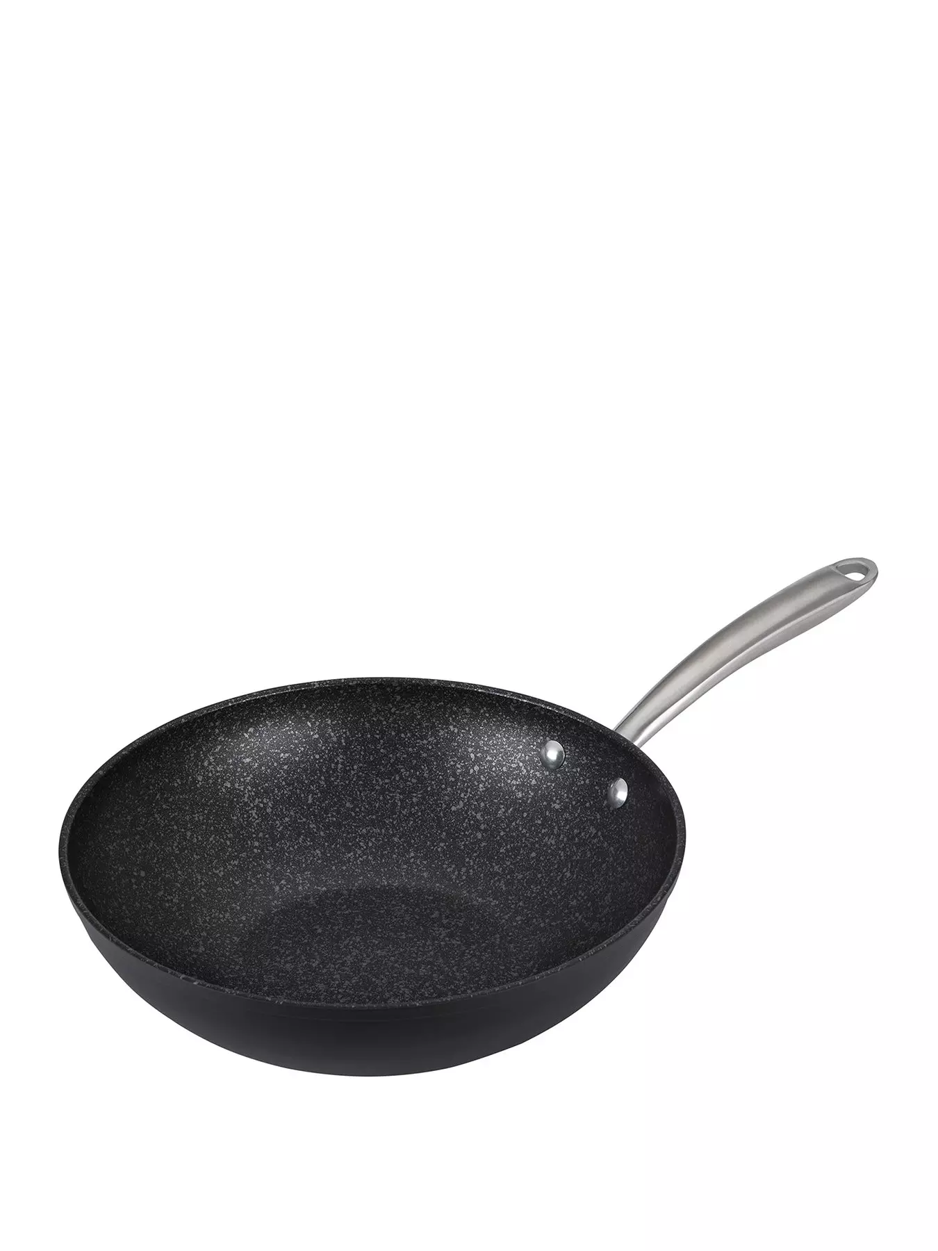 Heritage The Rock Frying Pan, Non-stick, Dishwasher & Oven Safe, Black,  2-pk, 26cm & 30cm