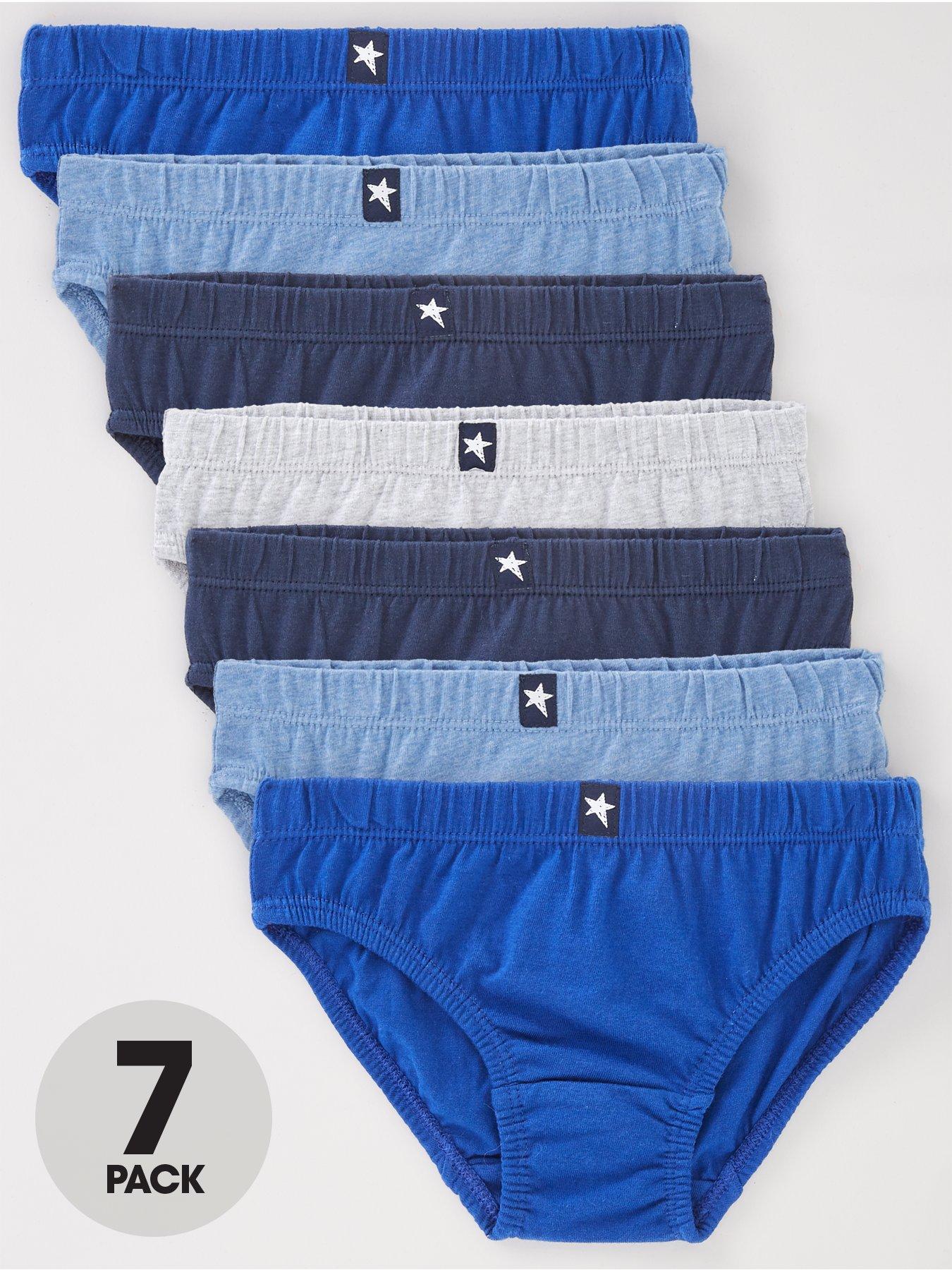 Multi 7-Pack Cotton Briefs Underwear