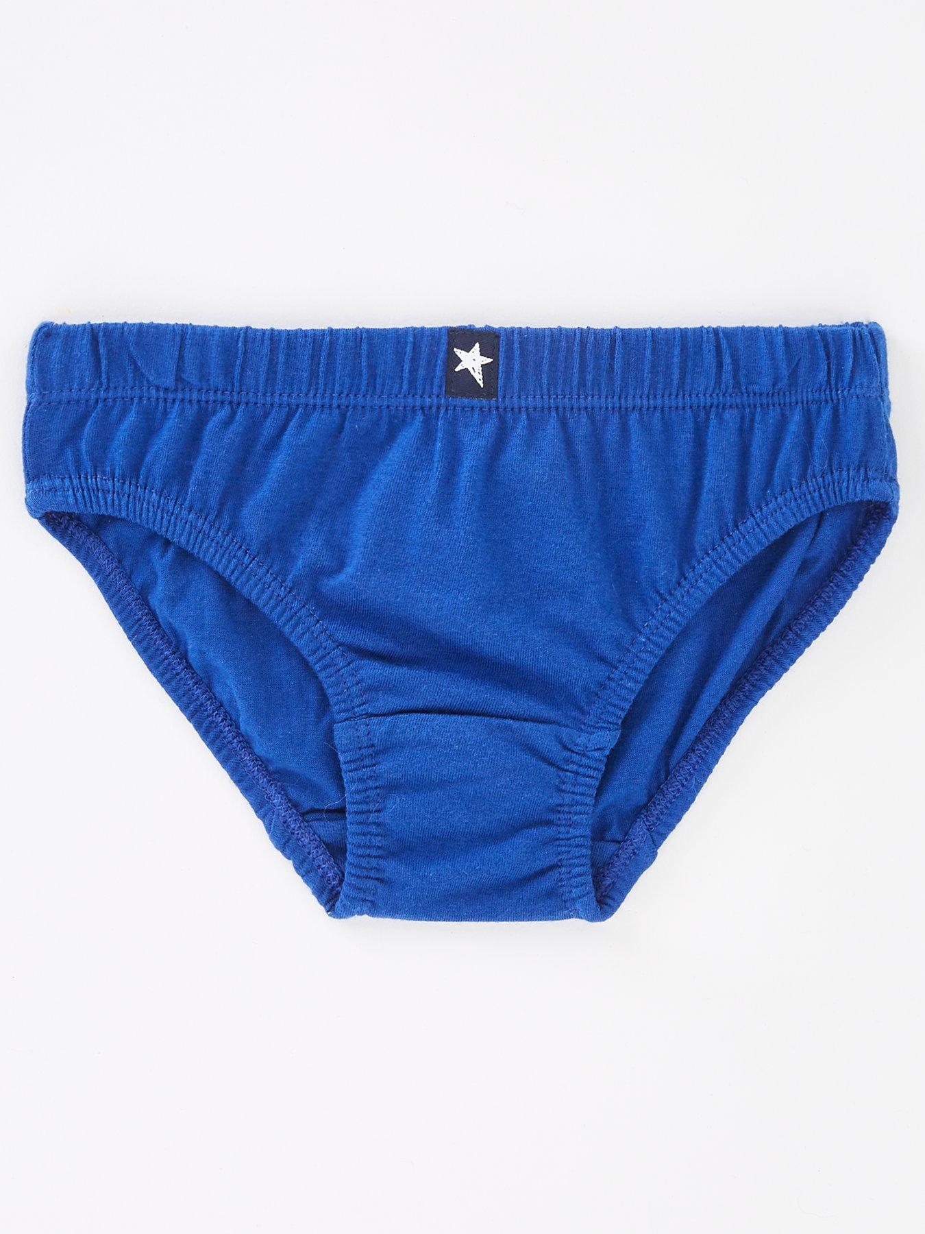 Image 2 of 3 of Everyday Boys 7 Pack Briefs - Blue
