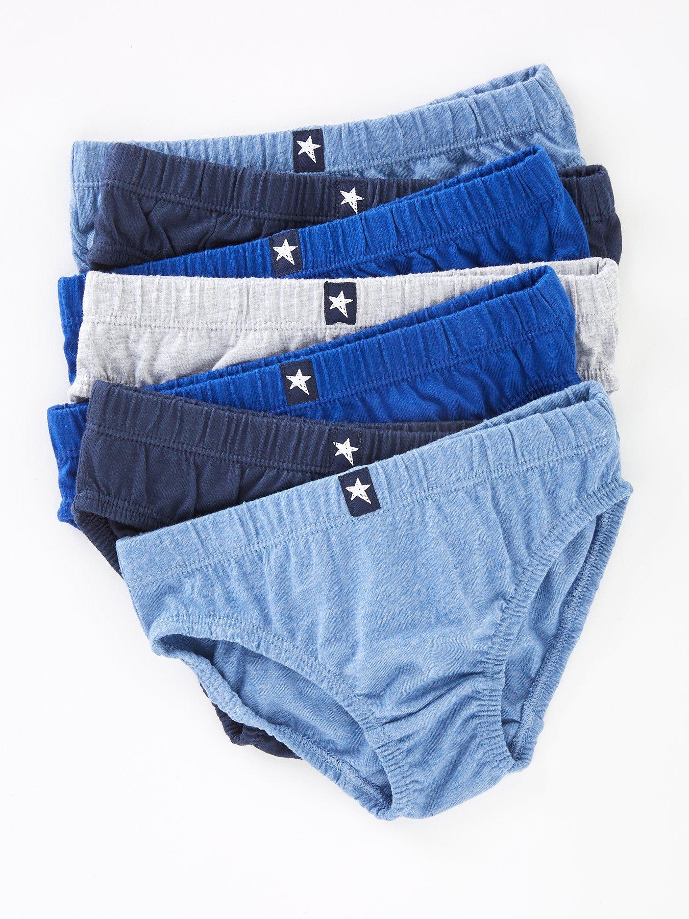Image 3 of 3 of Everyday Boys 7 Pack Briefs - Blue