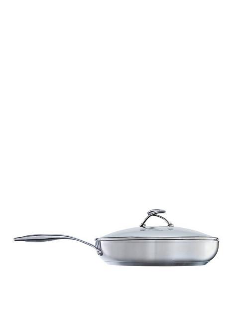 circulon-steel-shield-stainless-steel-induction-non-stick-30cm-saute-pan-with-lid