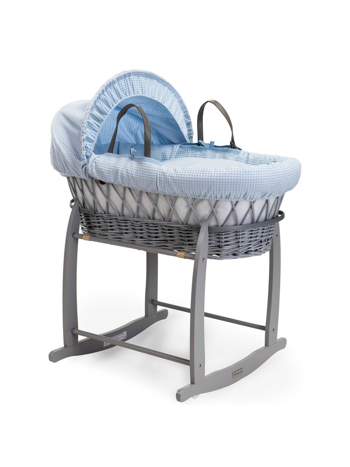 MOSES BASKET FOAM MATTRESS BASSINET BABY PRAM BREATHABLE QUILTED 64 X 28 X 3.5cm 