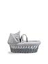  image of clair-de-lune-waffle-grey-wicker-deluxe-stand-grey