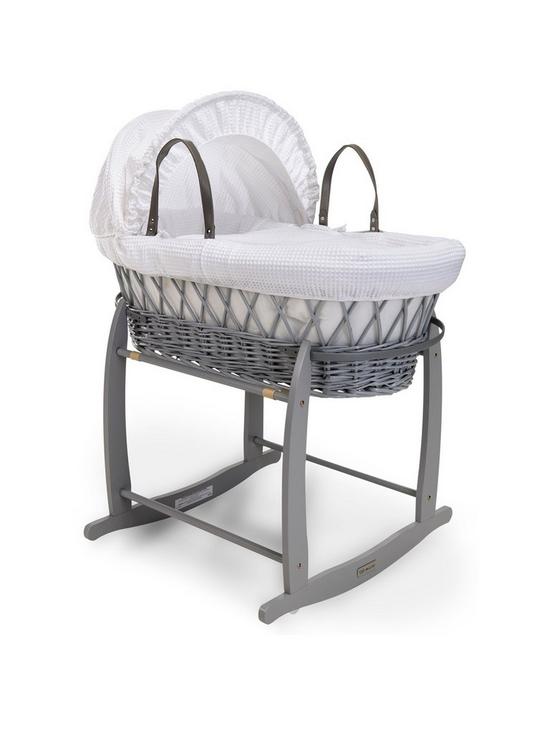front image of clair-de-lune-waffle-white-wicker-deluxe-stand-grey