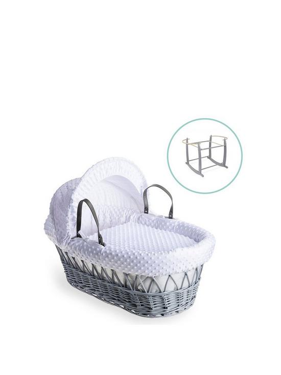 front image of clair-de-lune-dimple-white-wicker-deluxe-stand-grey
