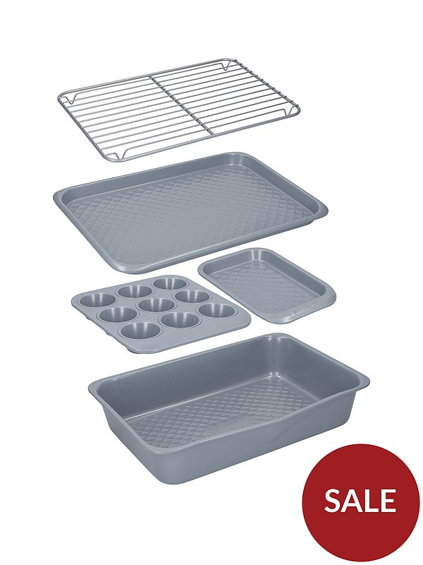 Details about   Masterclass Smart Ceramic 24 x 22 cm Heavy Duty Stacking Muffin Cake Tin Tray 