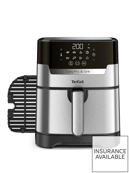 front image of tefal-easyfry-precision-2in1-air-fryer-amp-grill-with-8in1-programs-amp-2-cooking-functions-42l
