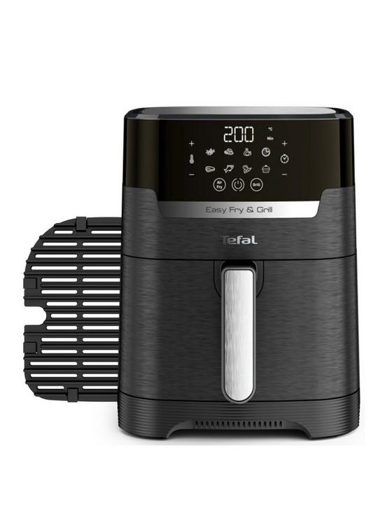 front image of tefal-easy-fry-precision-2in1-air-fryer-amp-grill-with-8in1-programs-amp-2-cooking-functions-42l