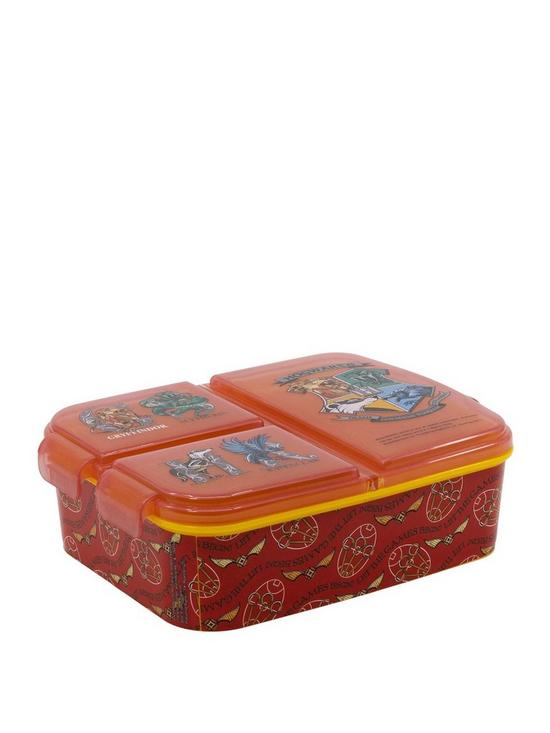front image of harry-potter-happy-potter-multi-compartment-lunch-box