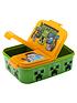  image of minecraft-multi-compartment-lunch-box