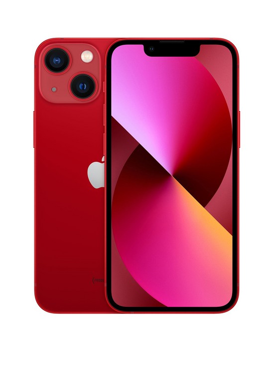 front image of apple-iphone-13-mini-128gb-productred