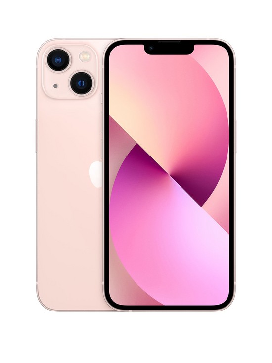 front image of apple-iphone-13-256gb-pink