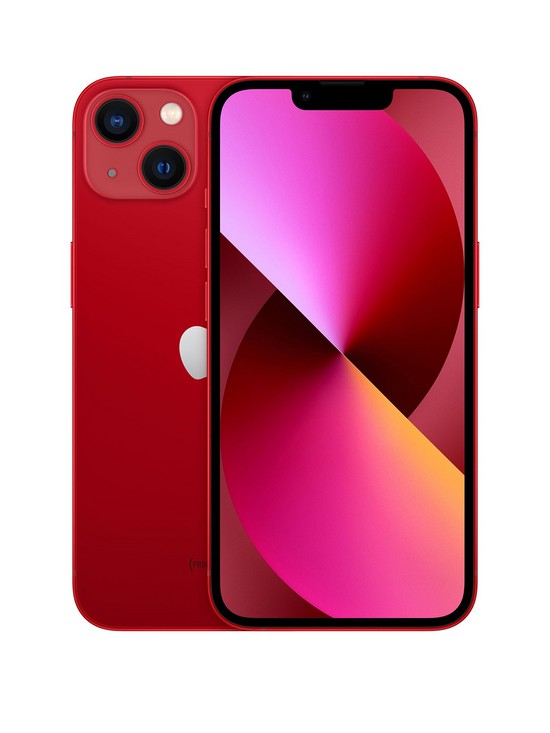 front image of apple-iphone-13-256gb-productred