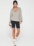  image of everyday-athleisure-sustainablenbspcross-over-cycling-short-black