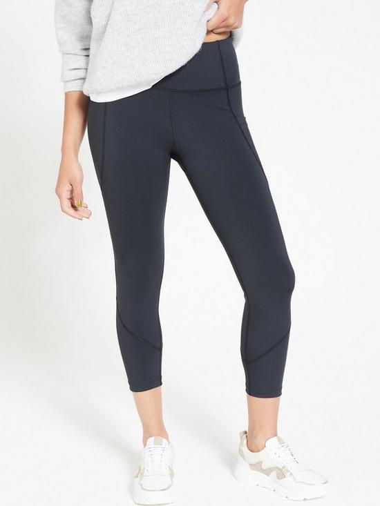 front image of everyday-athleisure-sustainablenbsp78th-legging-black