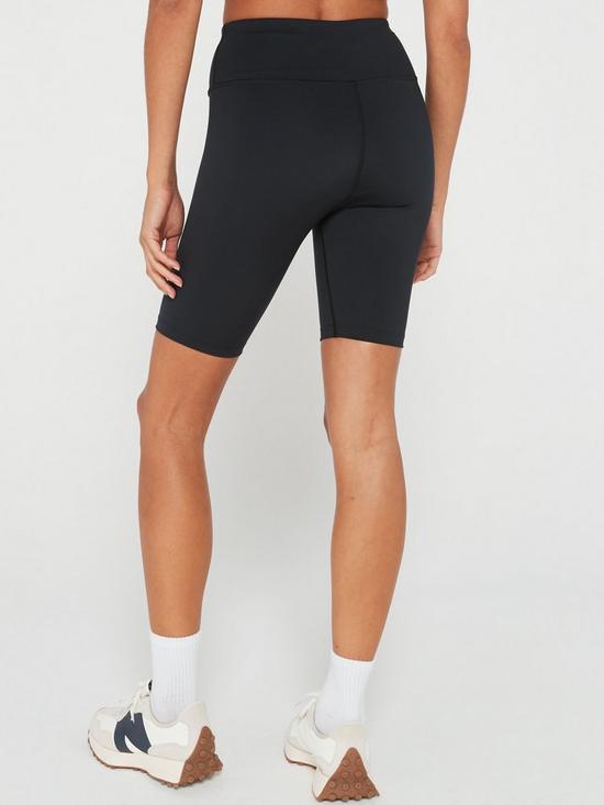 stillFront image of everyday-athleisure-sustainablenbspcycling-shorts-black