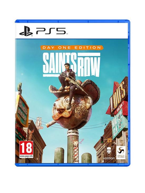 front image of playstation-5-saints-rownbspday-one-edition