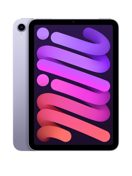 front image of apple-ipad-mini-2021-256gb-wi-fi-purple