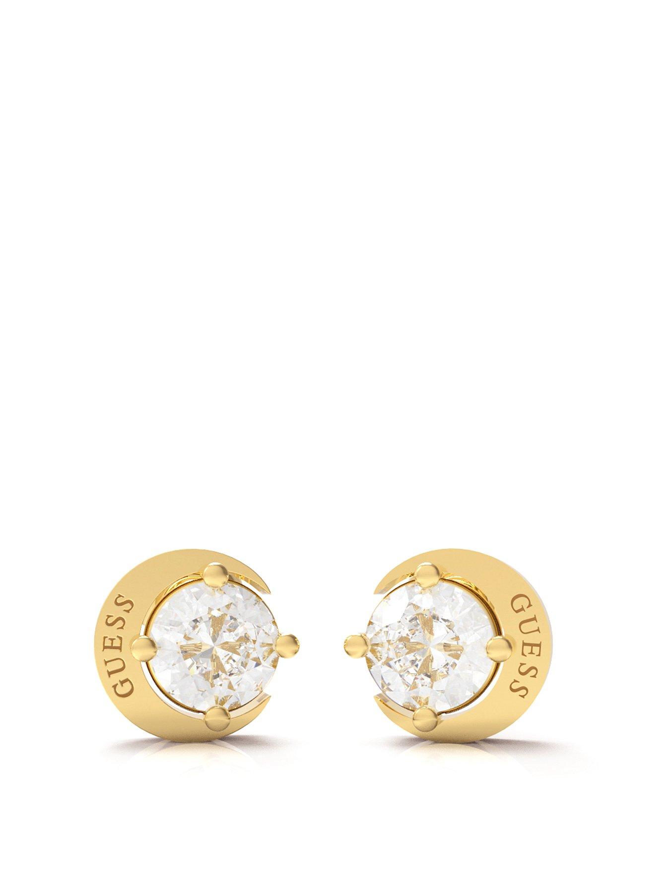 guess-moon-phases-ladies-stud-earrings