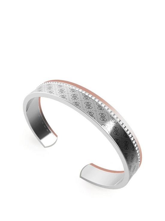 front image of guess-round-harmony-ladies-bracelet