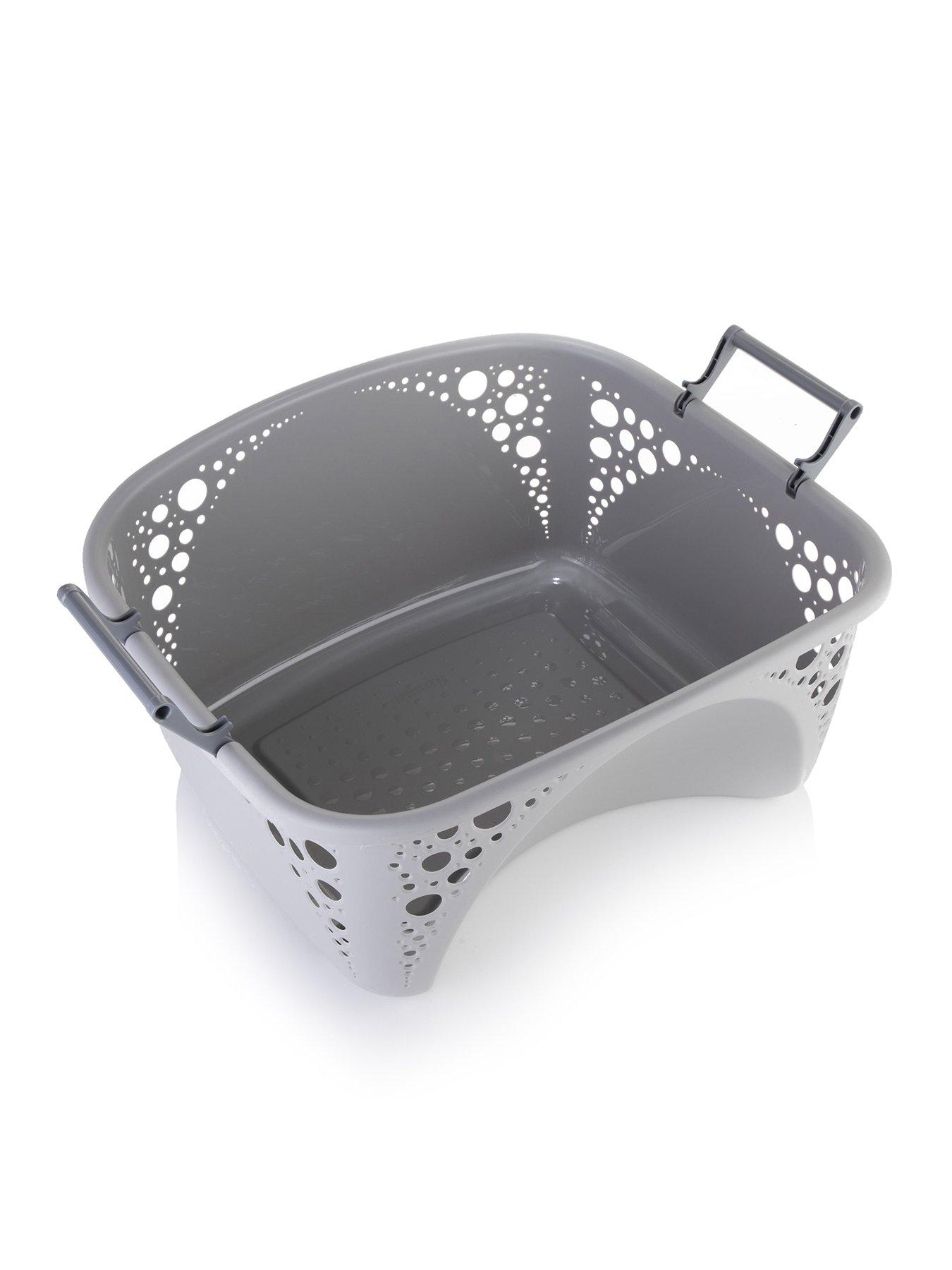 Image 1 of 5 of Minky Stackable Laundry Basket