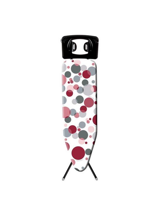 stillFront image of minky-arial-ironing-board--red-dots
