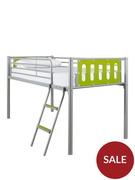 kidspace-cyber-mid-sleeper-bed-frame-with-mattress-options-buy-and-save
