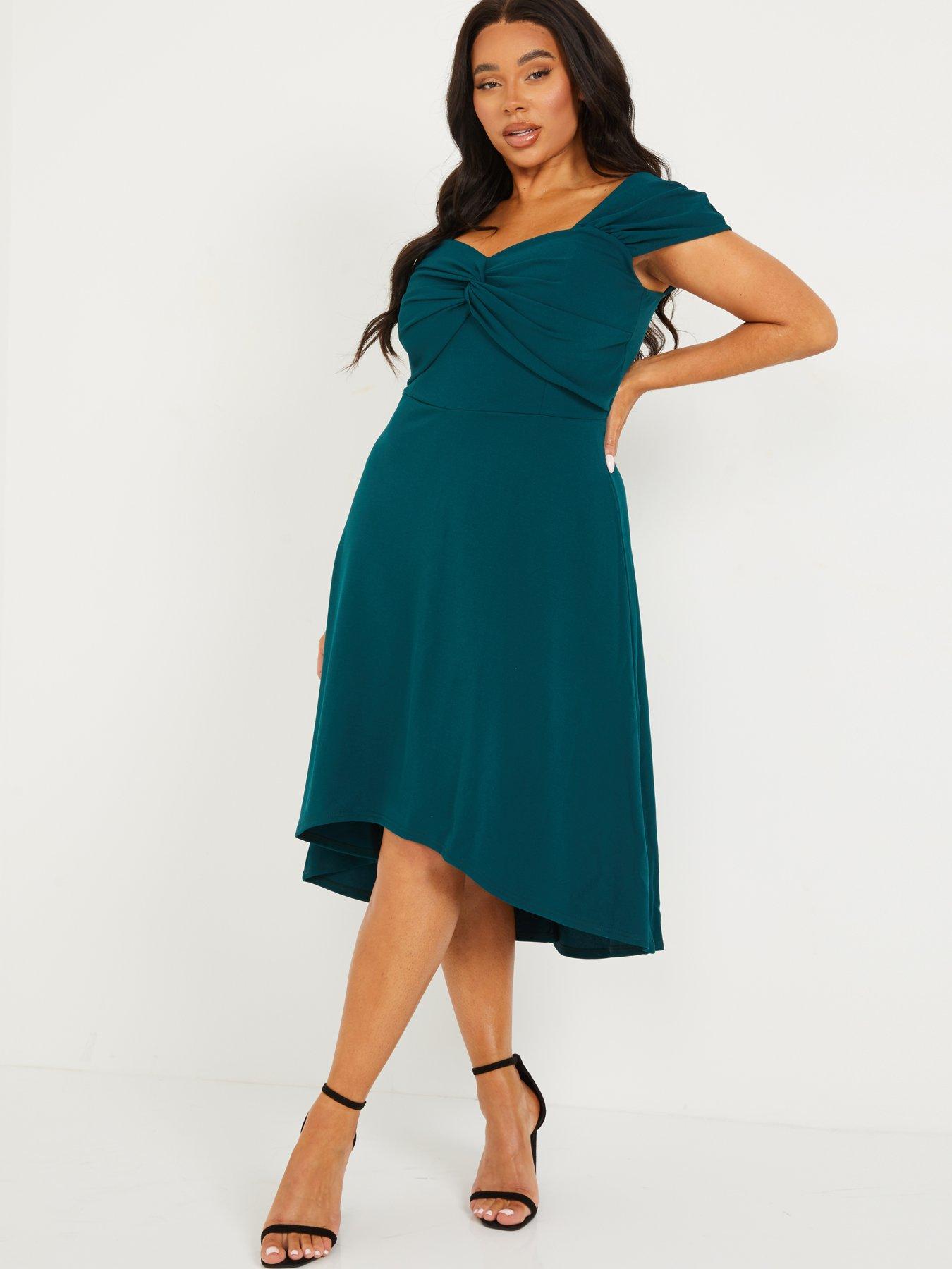 quiz curve bardot dress