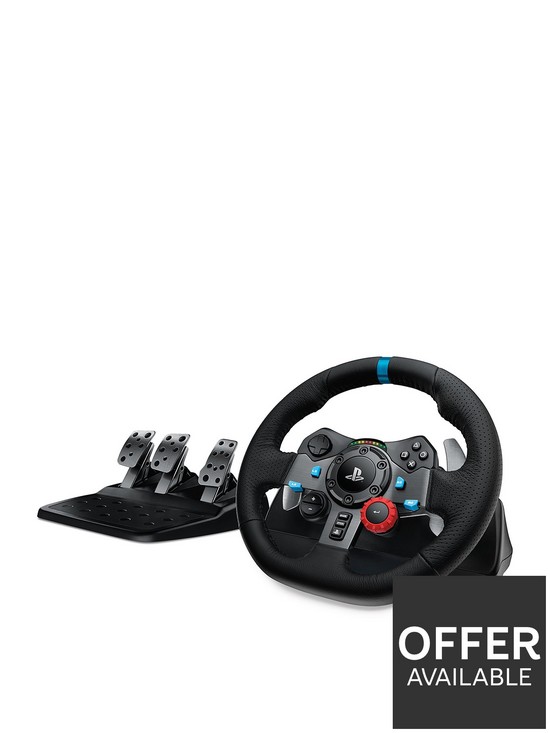 front image of logitechg-g29-driving-force-racing-wheel-for-ps5-ps4-ps3-and-pc