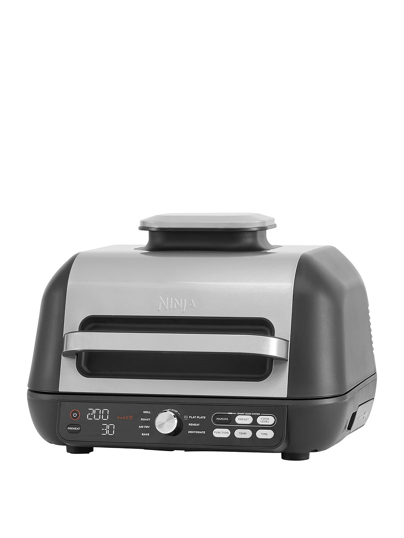 NINJA Foodi Max Pro Health Grill, Flat Plate & Air Fryer AG651UK