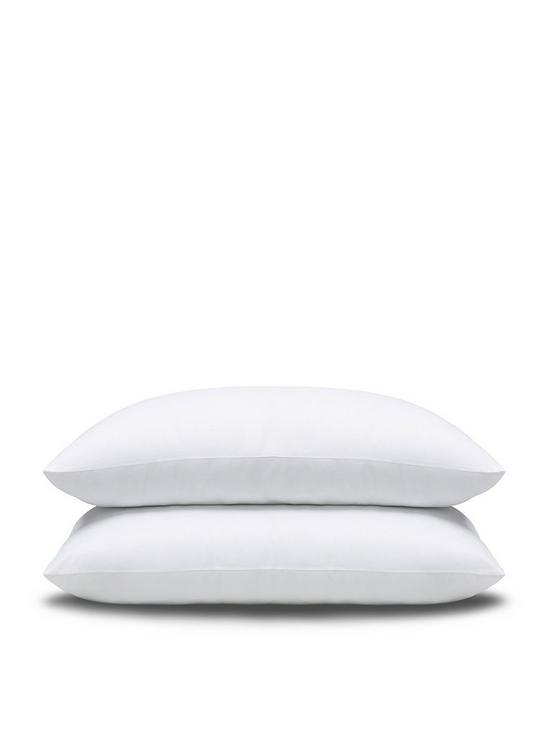 stillFront image of slumberdown-cosy-nights-medium-pillow-2-pack-white