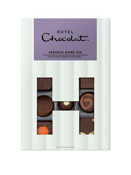 front image of hotel-chocolat-serious-dark-fix-h-box