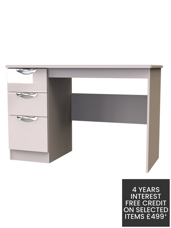 back image of swift-belgravia-ready-assemblednbsp3-drawer-desk