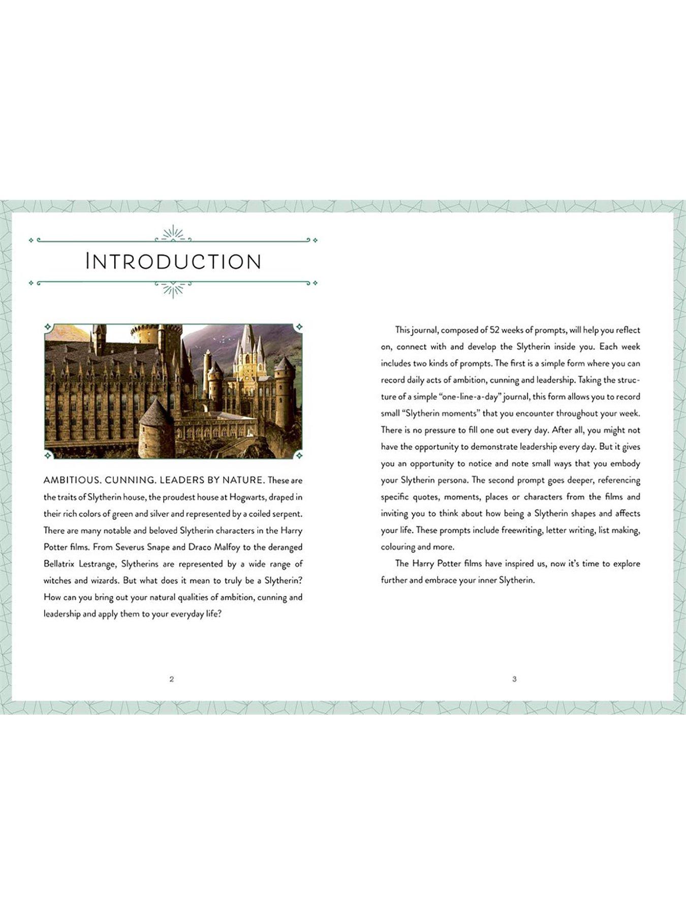 Image 2 of 4 of Harry Potter Slytherin Guided Journal: Ambition