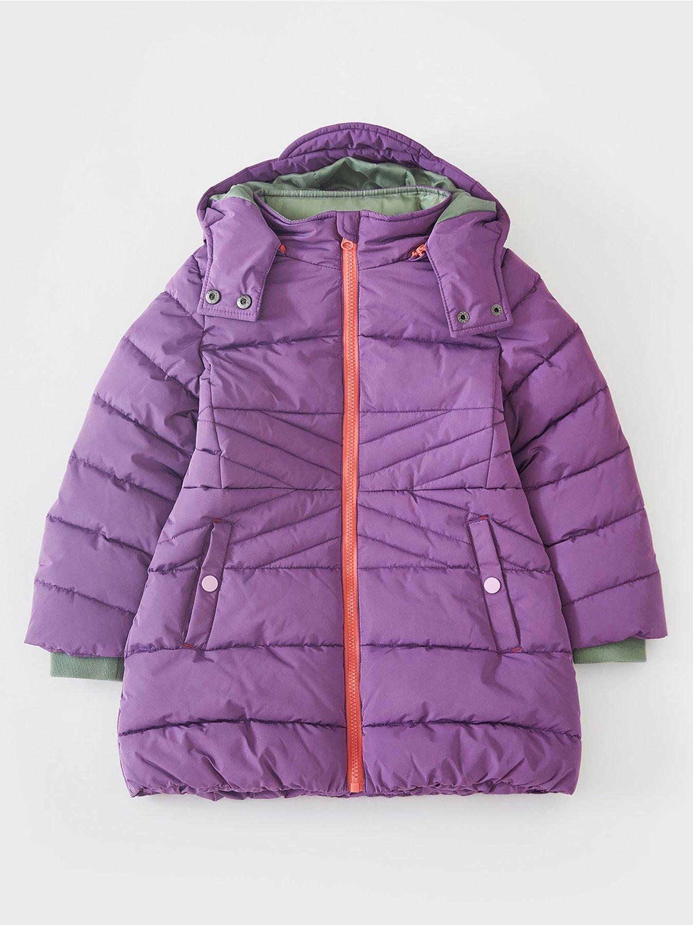 Back to School Boys and Girls Kids Thicked Warm Windproof Jacket with Hood Taped Seams and Zip Up Pockets Age of 3-12 