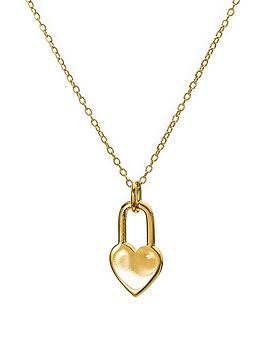 the-love-silver-collection-gold-plated-silver-heart-pendant-on-a-162in-cable-chain