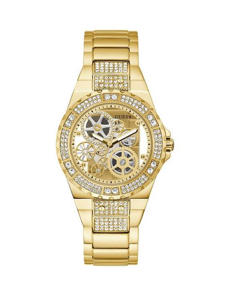 guess-reveal-stainless-steel-ladies-watch